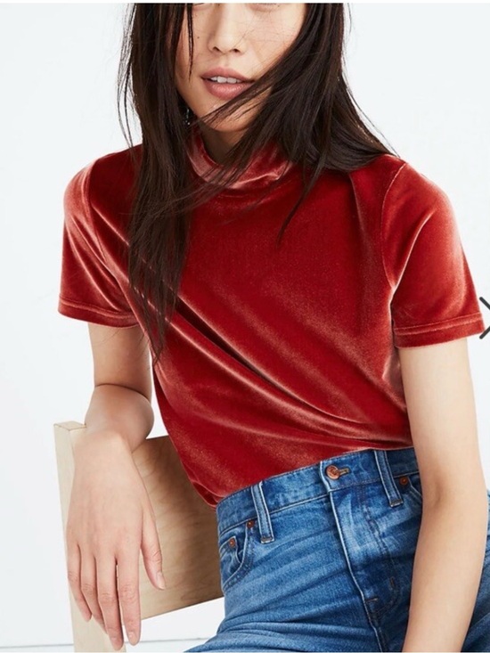 Madewell Tops - Madewell Velvet Top